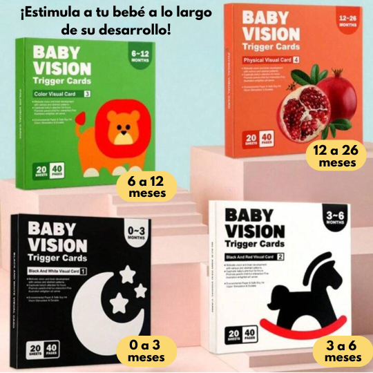 SET TARJETAS SENSORIALES PARA BEBÉS